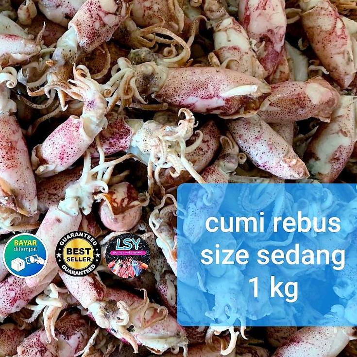 

֍ ikan asin cumi rebus / sotong rebus size sedang 1kg ۞