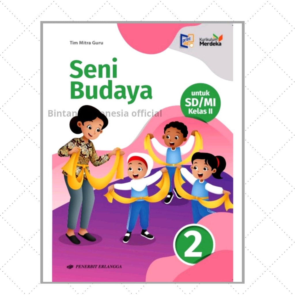 Buku Pelajaran Kelas 2 SD/MI Kurikulum Merdeka Erlangga