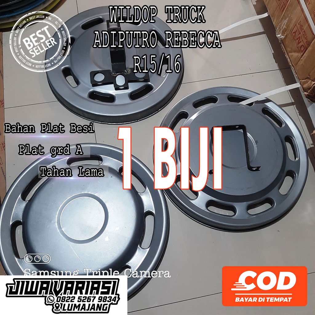 1 BIJI WHELDOP REBECCA WILDOP TRUK RING 16 ADIPUTRO BAHAN PLAT TERMURAH