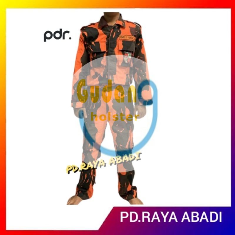 Seragam pemuda pancasila setelan pp seragam pp baju pemuda pancasila loreng pp termurah
