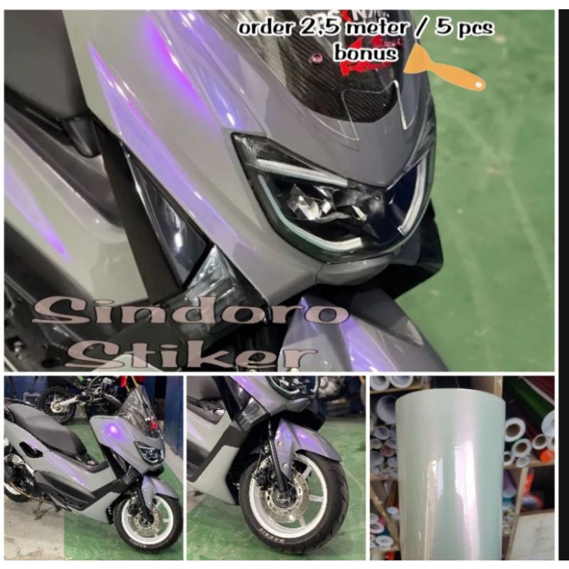 Setiker Scotlet Lembayung Skotlet Stiker Lembayung Mutiara Sekotlet  Mutiara