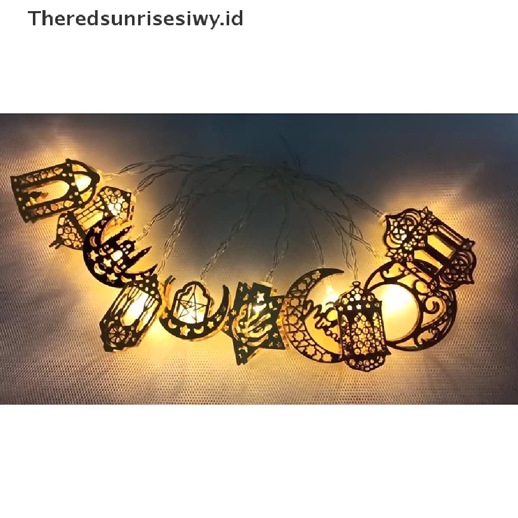 # Baju Lebaran # Ramadhan Lebaran Lampu Hias LED USB Keluarga Pesta Meriah Fairy Lights Ulang Tahun~