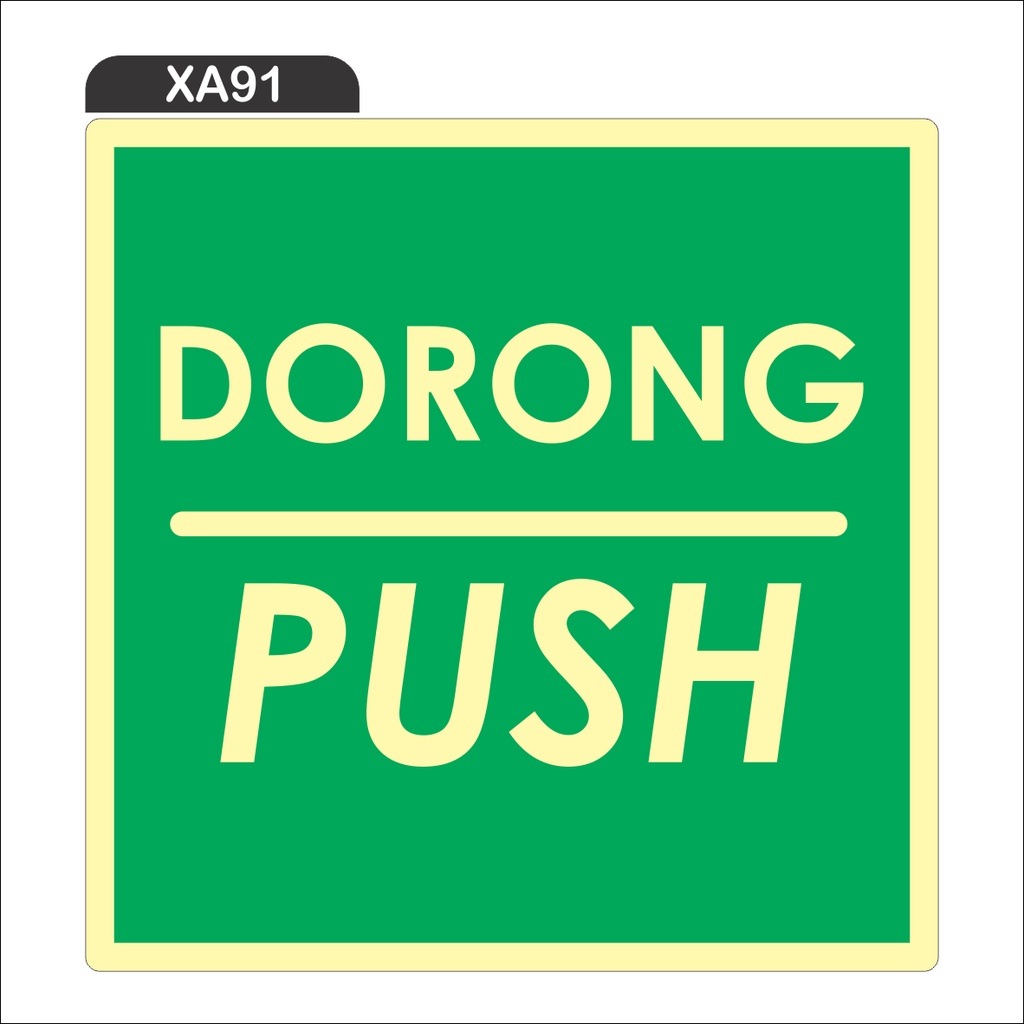 

RAMBU TARIK DORONG 10X10 CM