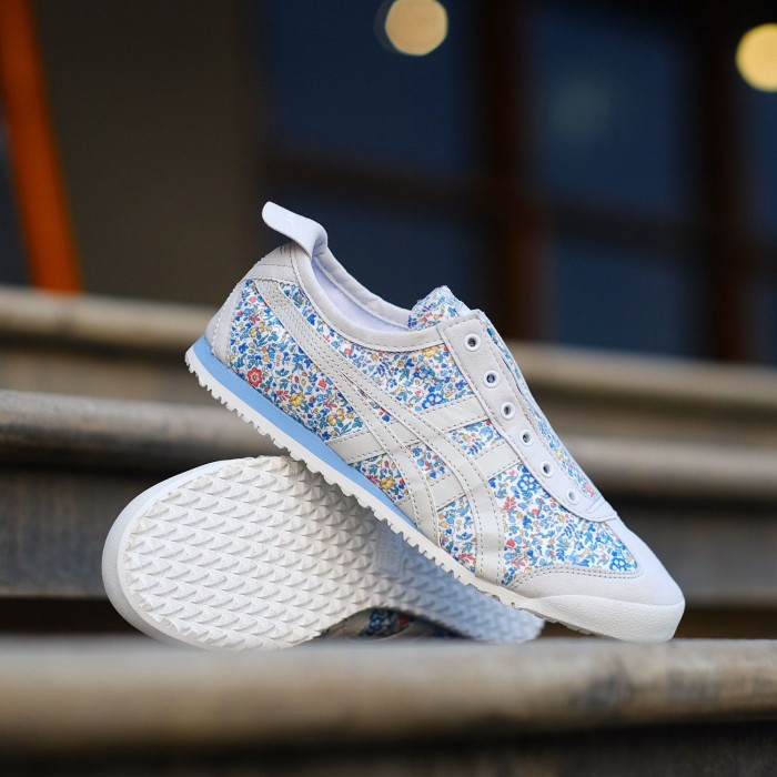 Sepatu Original Onitsuka Slip-On Liberty Grey Women'S