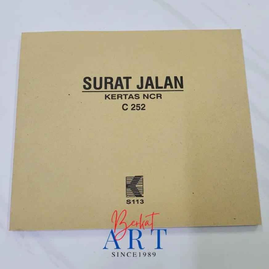 

L26 Surat Jalan Besar 1/2 Folio 2PLY / Rangkap 2 NCR KURNIA STOCK TERBATAS ㅧ