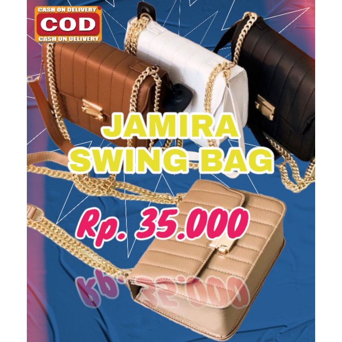 Tas Wanita Jamira Swingbag/ Tas Import Model Viral/ Tas Perempuan