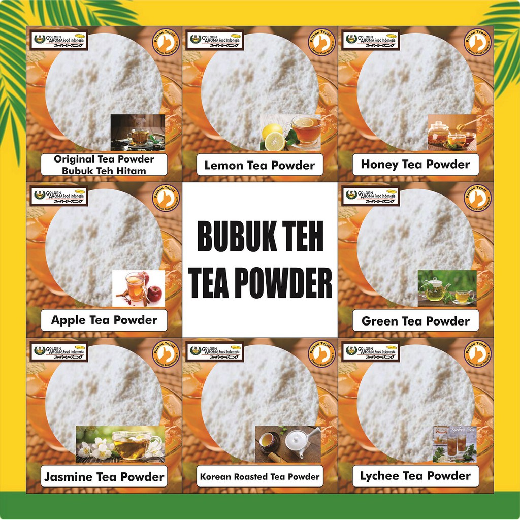 

✨NEW✨ -Aneka Serbuk Bubuk Minuman 1Kg Rasa Original Lemon Tea Honey Jasmine Apple Green Lychee Tea Cheese- 1.1.23