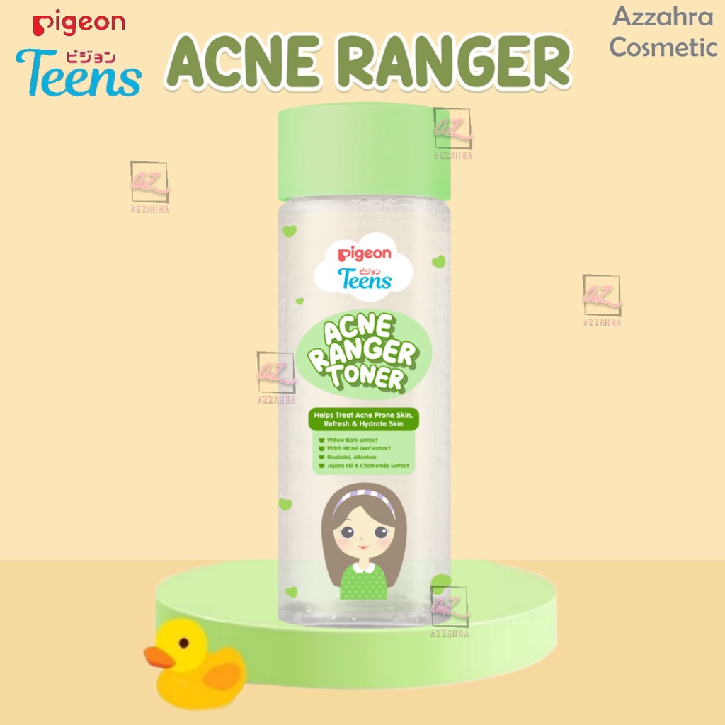 Pigeon Teens Acne Ranger Gel 15ml | Toner 95ml | Moisturizer | Perawatan Jerawat