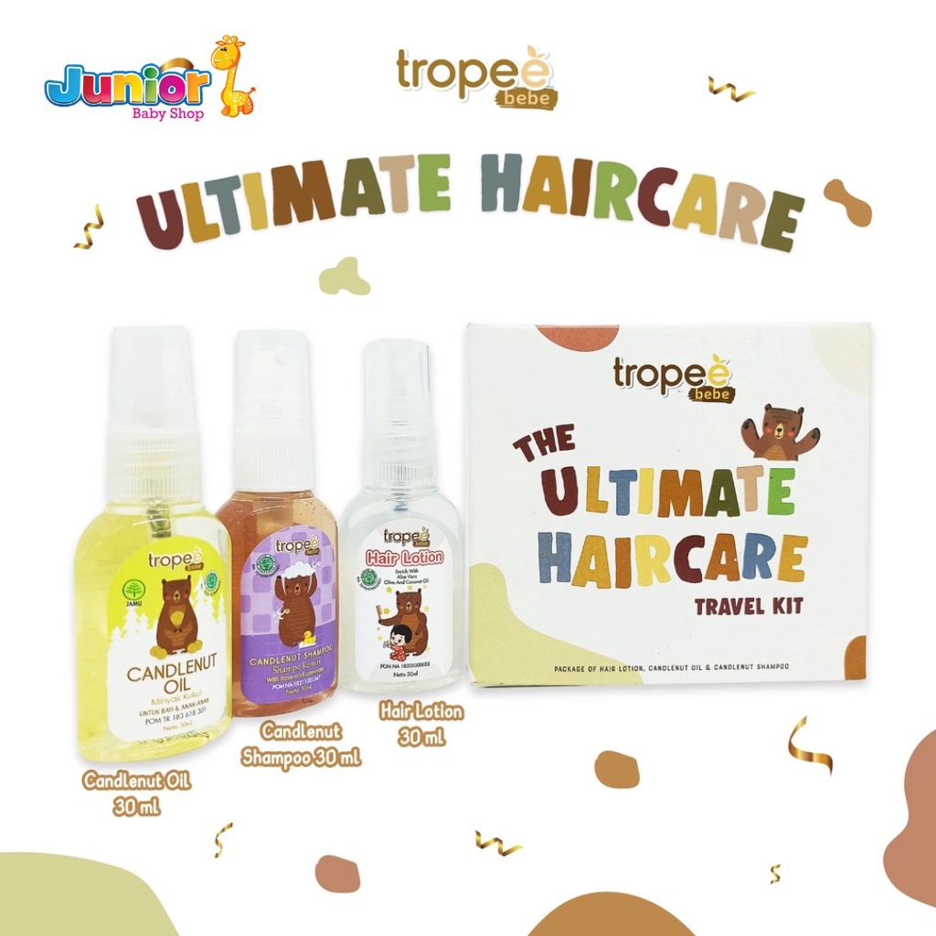 Tropee Bebe Ultimate Haircare Travel Kit