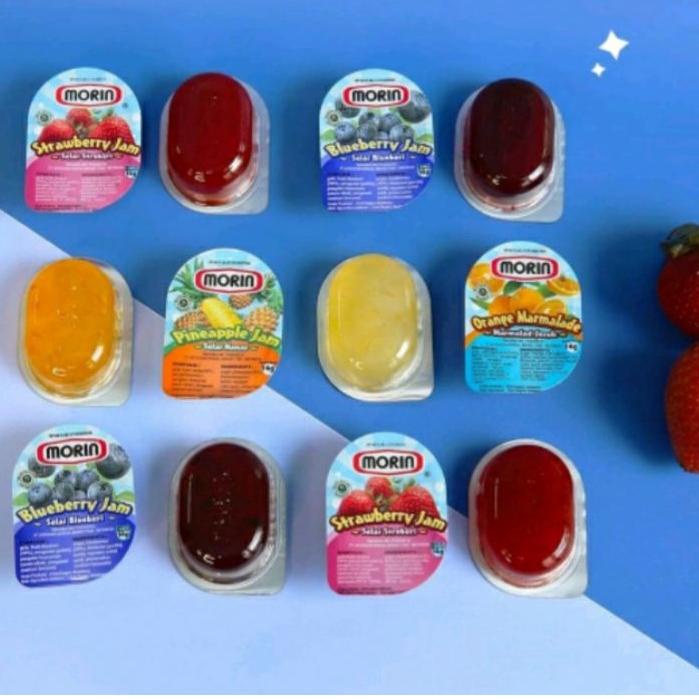 

❁ Selai MORIN Portion 14gr pack (1 pack isi 48 pics ) ✲