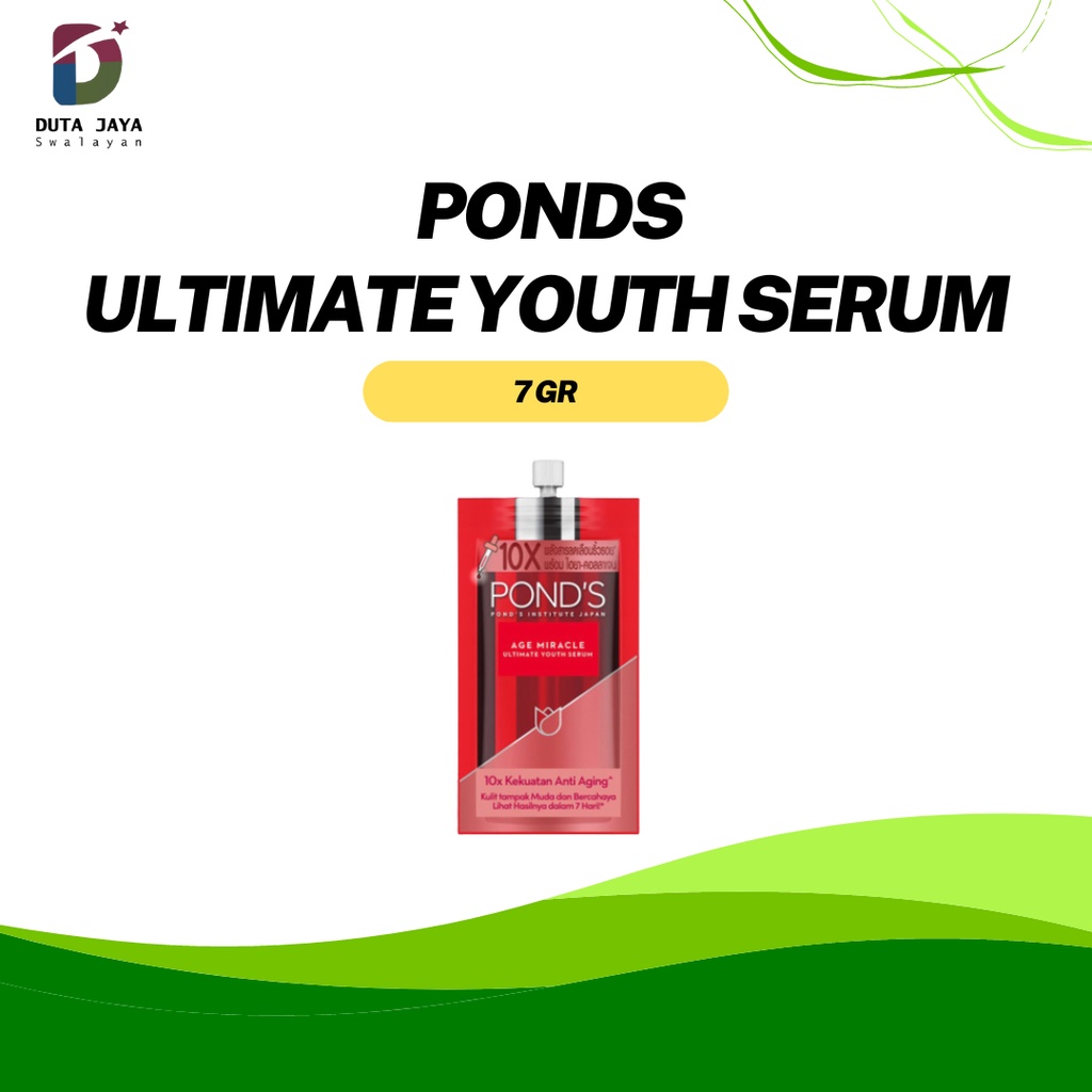 Ponds Age Miracle Ultimate Youth Serum 7 Gram Anti Aging Collagen