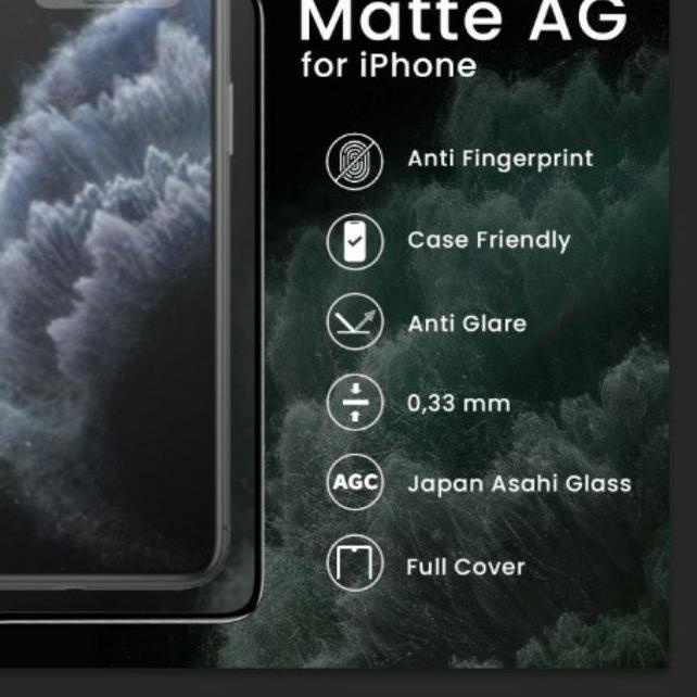 ☞ Tempered Glass Gaming Matte iPhone X XS XR XS MAX 11 12 Pro Max ❋