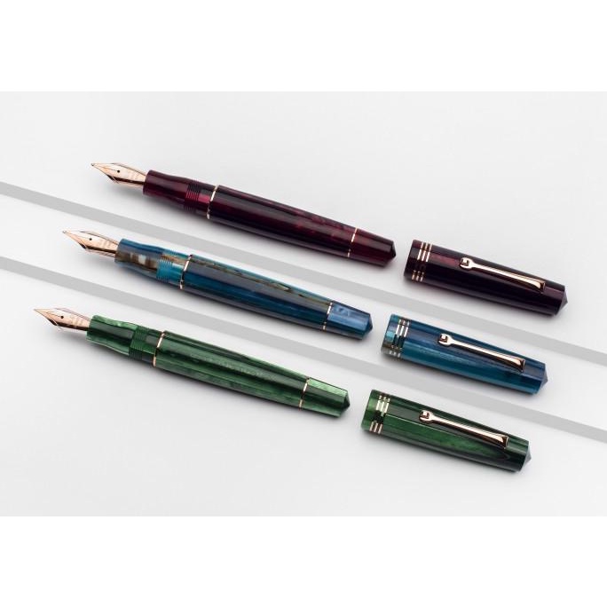 

LEONARDO OFFICINA ITALIANA Momento Zero Reg Fountain Pen - Silver Trim