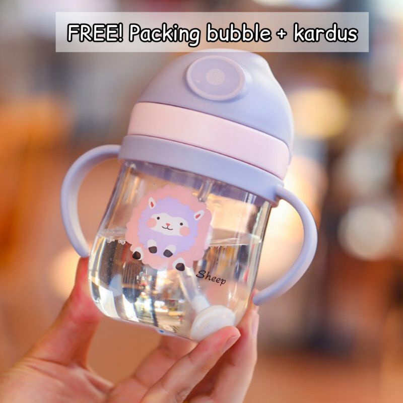 Botol minum bayi / Gelas anak balita batita / Training cup baby / sippy cup / gelas belajar minum/ bos minum / kado anak