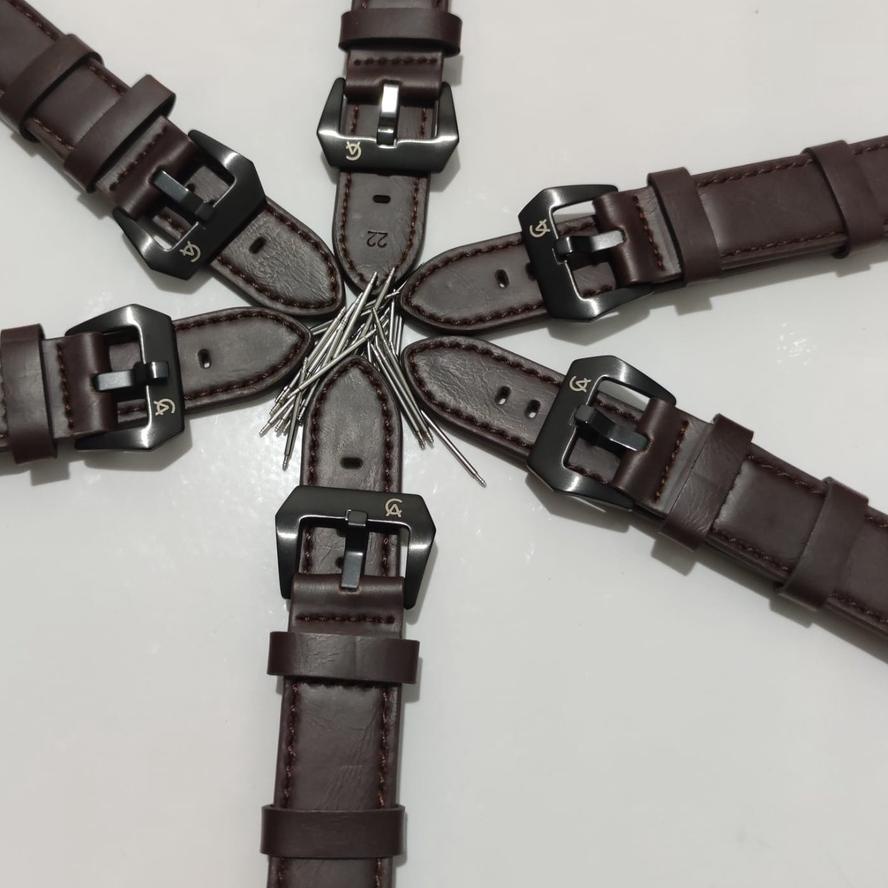 NEW |KSH|Strap Jam Tangan Termurah Tali Kulit Ac Terbagus Tali Jam Kulit Alexandre Christie/Tali Kul