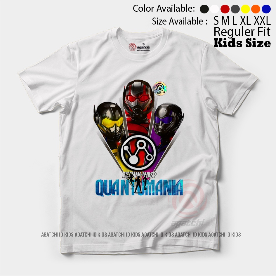 Baju Kaos Atasan Anak Laki - Laki Agatchi Motif Ant Man