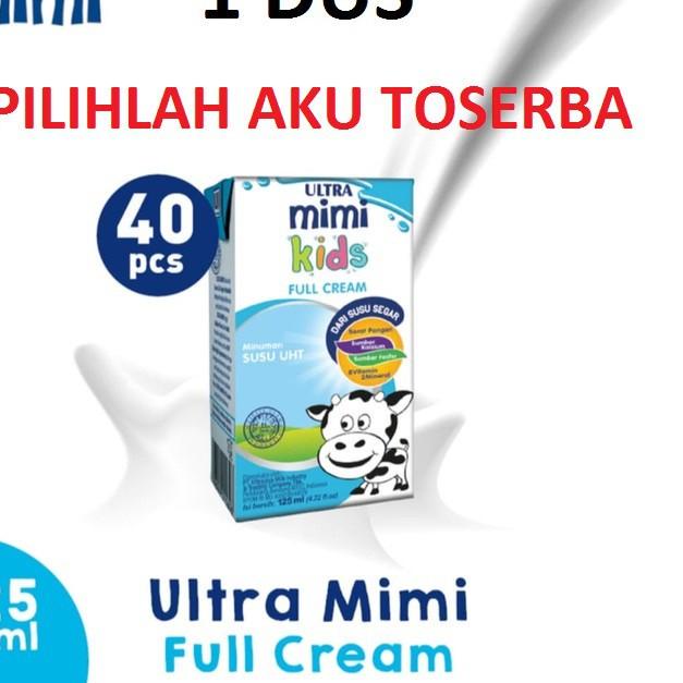 ➴ Susu Ultra Mimi Kids FULL CREAM 125 ml -  (1 DUS ISI 40 PCS) ™