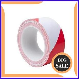 

tools Floor Marking / Lakban Putih merah / 5 cm x 30mtr / Police line / Lakban Garis 1F3