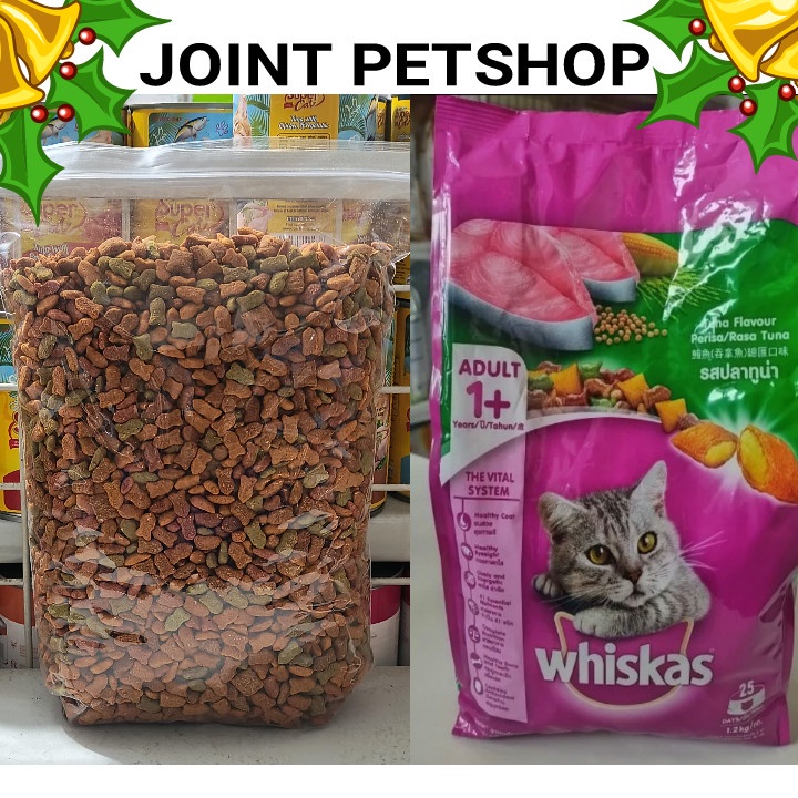 Makanan Kucing Whiskas Adult Kemasan 500G