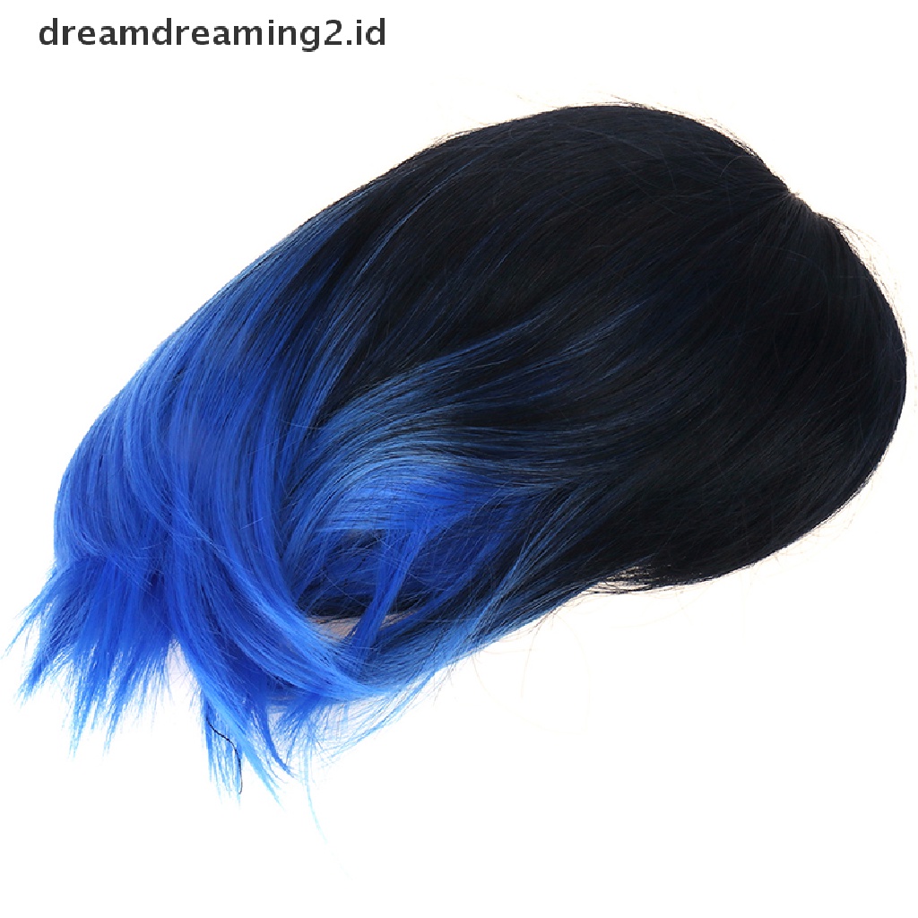 (dream) Demon Slayer Kimetsu no Yaiba Hashibira Inosuke Cosplay Kostum Wig Pameran.