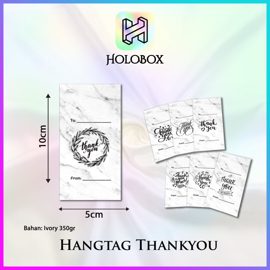 

Hangtag|Hangtag Murah|Hangtag Ivory|Hangtag Thank You|H104