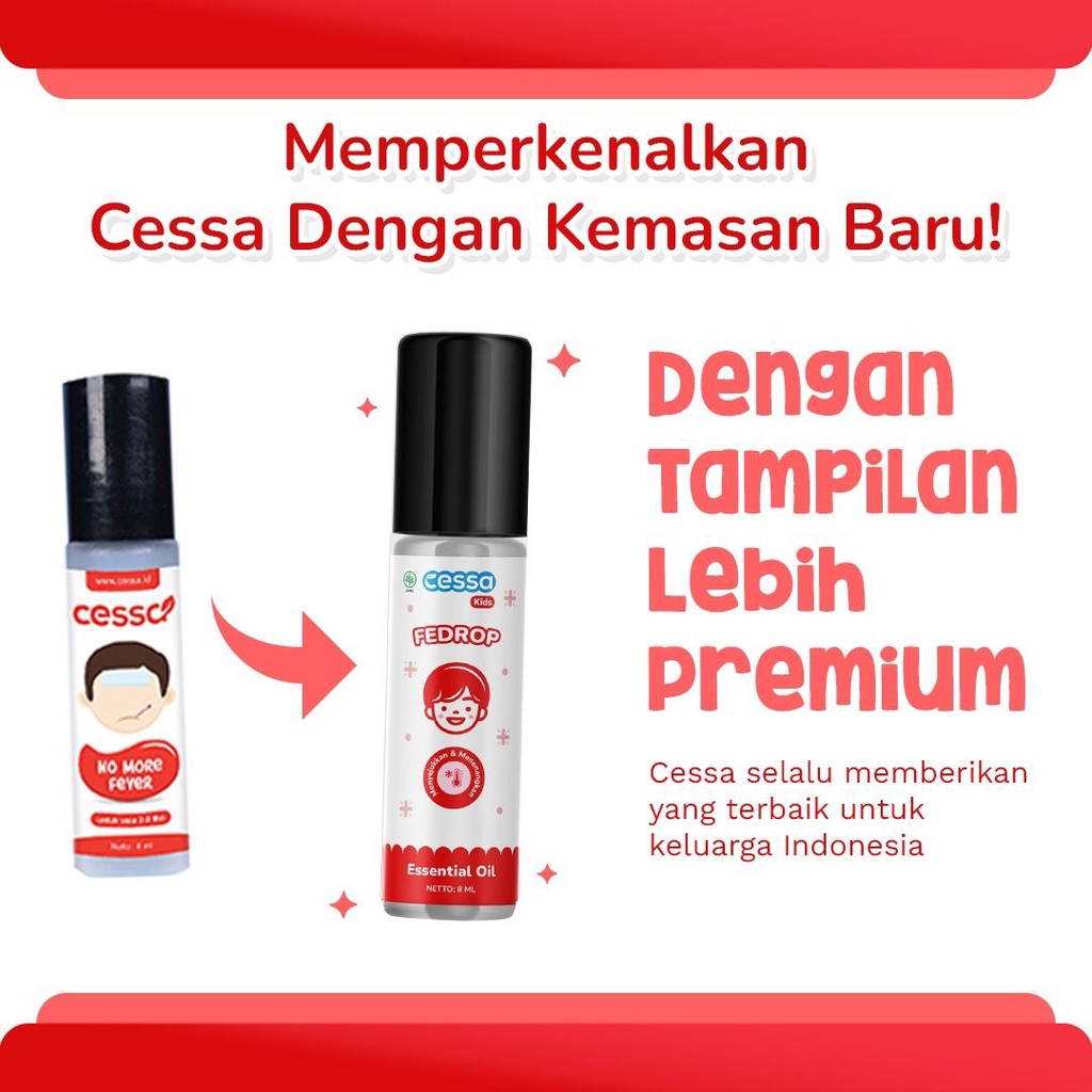 Cessa Baby KIDS (0-2 tahun) Fever Drop , Cough n Flu , Lenire , Bugs Away, dan Immune Booster / Herbal Bayi / Obat Flu Batuk Demam