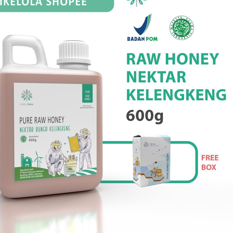 

✼ Asli Murni 600gr Tava Grade A Nektar Kelengkeng 100% Alami Pure Natural Raw Honey ♩