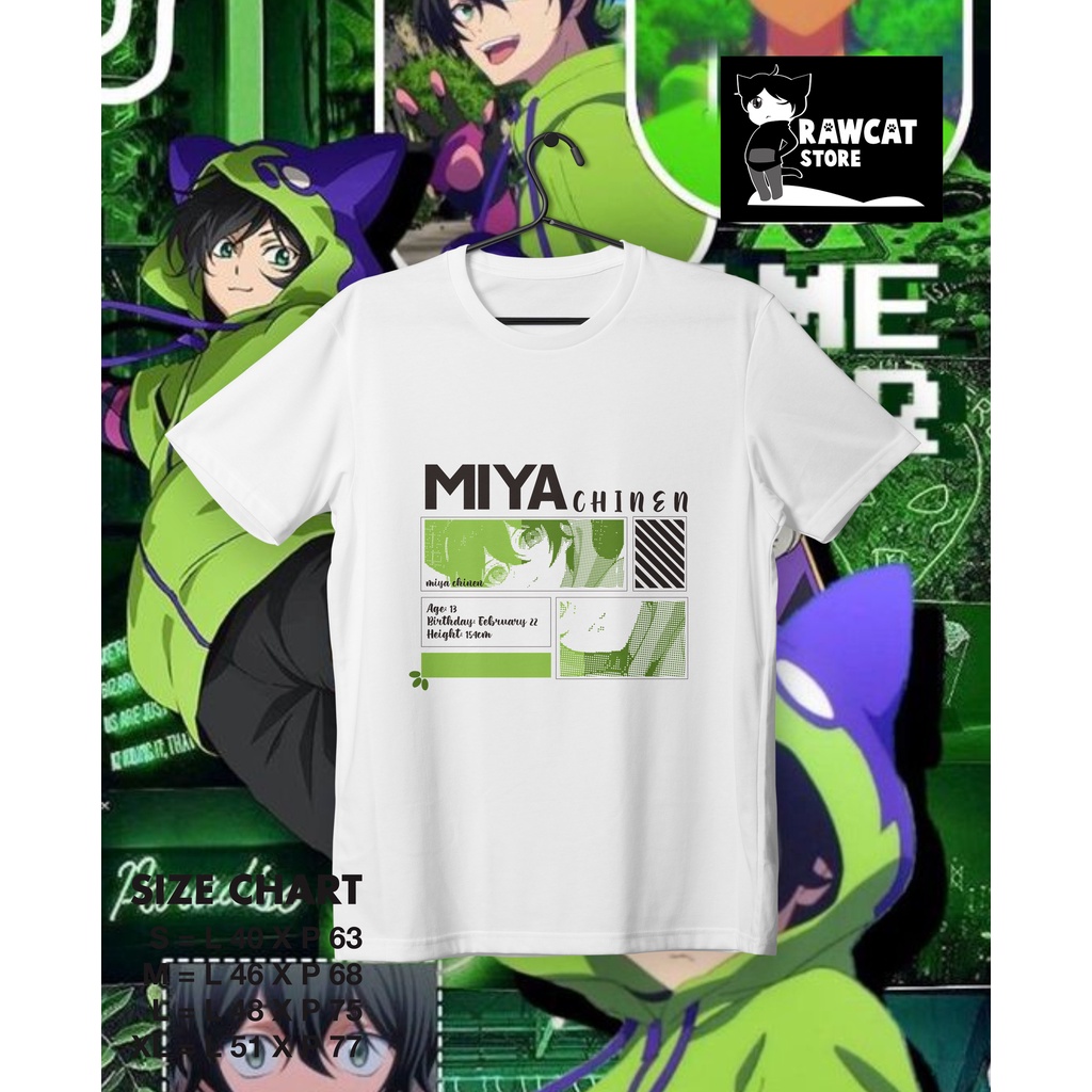 kaos anime - sk8 miya chinen