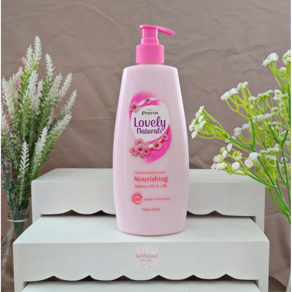 Emeron Lovely Naturals Hand and Body Lotion 400ml-1