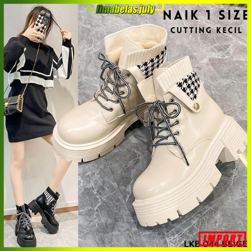 LIMABELAS.JULI LKB 044 COD SEPATU WANITA SYLE KOREA SEPATU IMPORT SEPATU FASHION MURAH BERKUALITAS