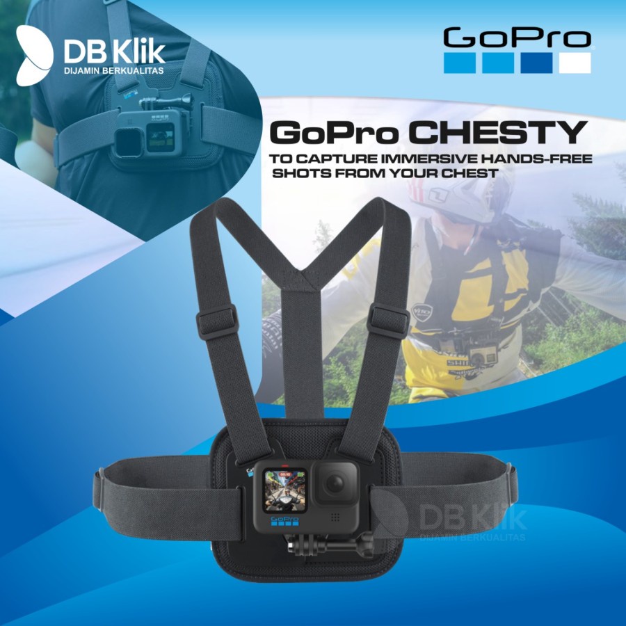 Chest Mount GoPro Chesty For All GoPro Camera- Performance Chest Mount