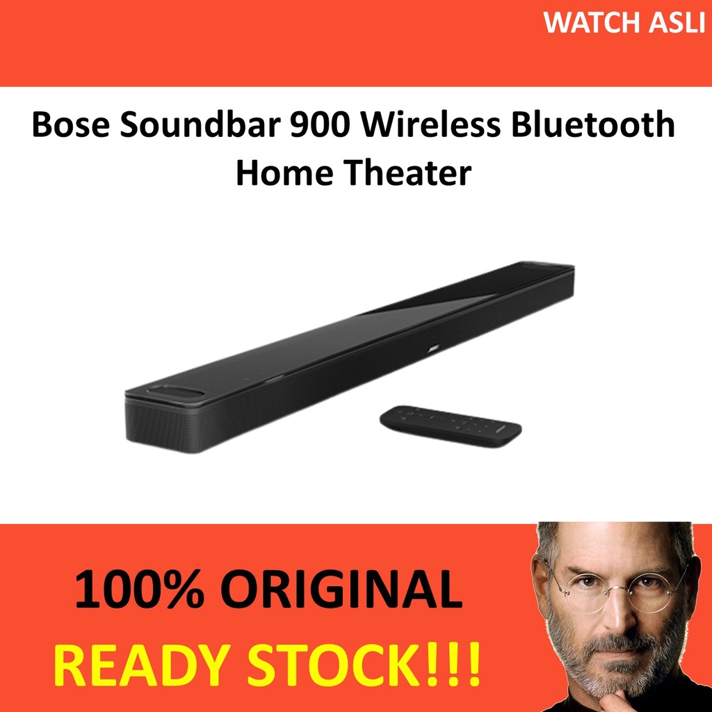 Bose Soundbar 900 Wireless Bluetooth Home Theater Speaker White Black