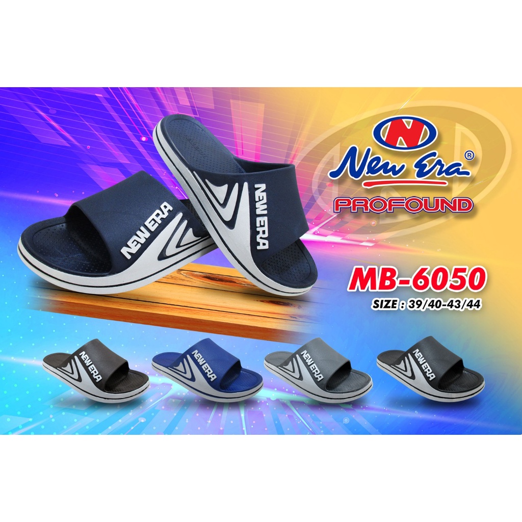 Sandal Karet Selop Slop New Era Pria Dewasa Murah 6050