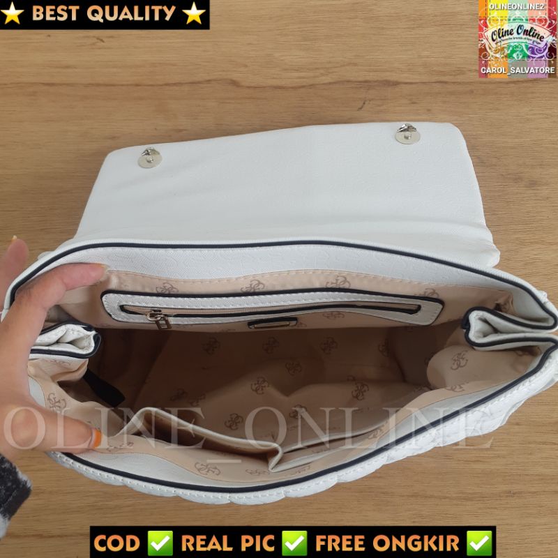 tas kobo spring collection 2023 wanita shoulder bag bahu punggung pundak office coating canvas elegant big quilted gs bag