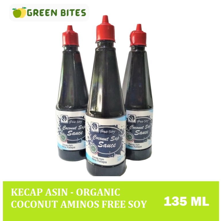

Nucifera Coconut Water Sauce Kecap Asin Kelapa Organik 135 ml