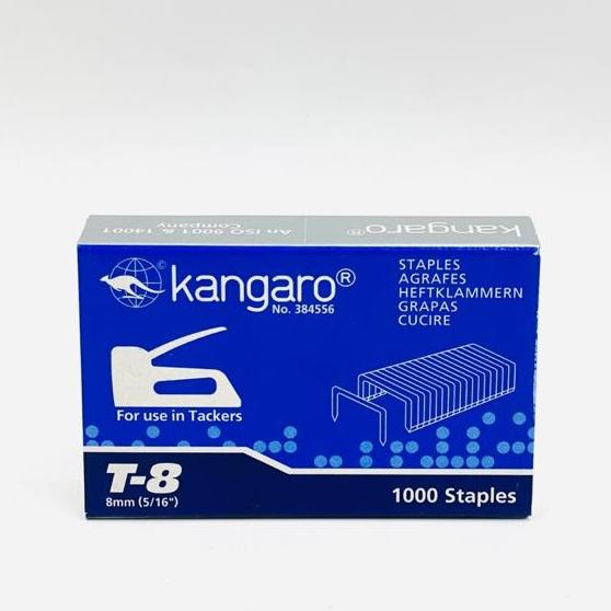 

X91 Isi Staples Steples Gun Tacker Guntacker Kangaro T-8 / T 8 / 5/16 / Panjang kaki 8 mm HOT SALE ➤