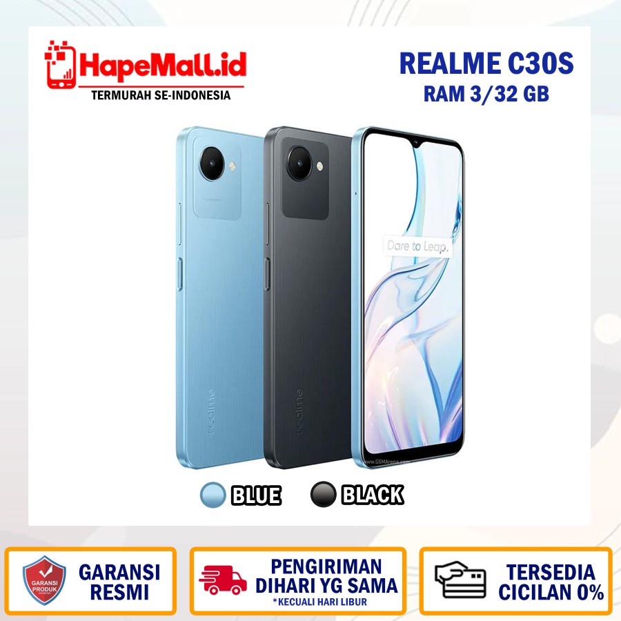 REALME C30S RAM 4/64 GB GARANSI RESMI TERMURAH