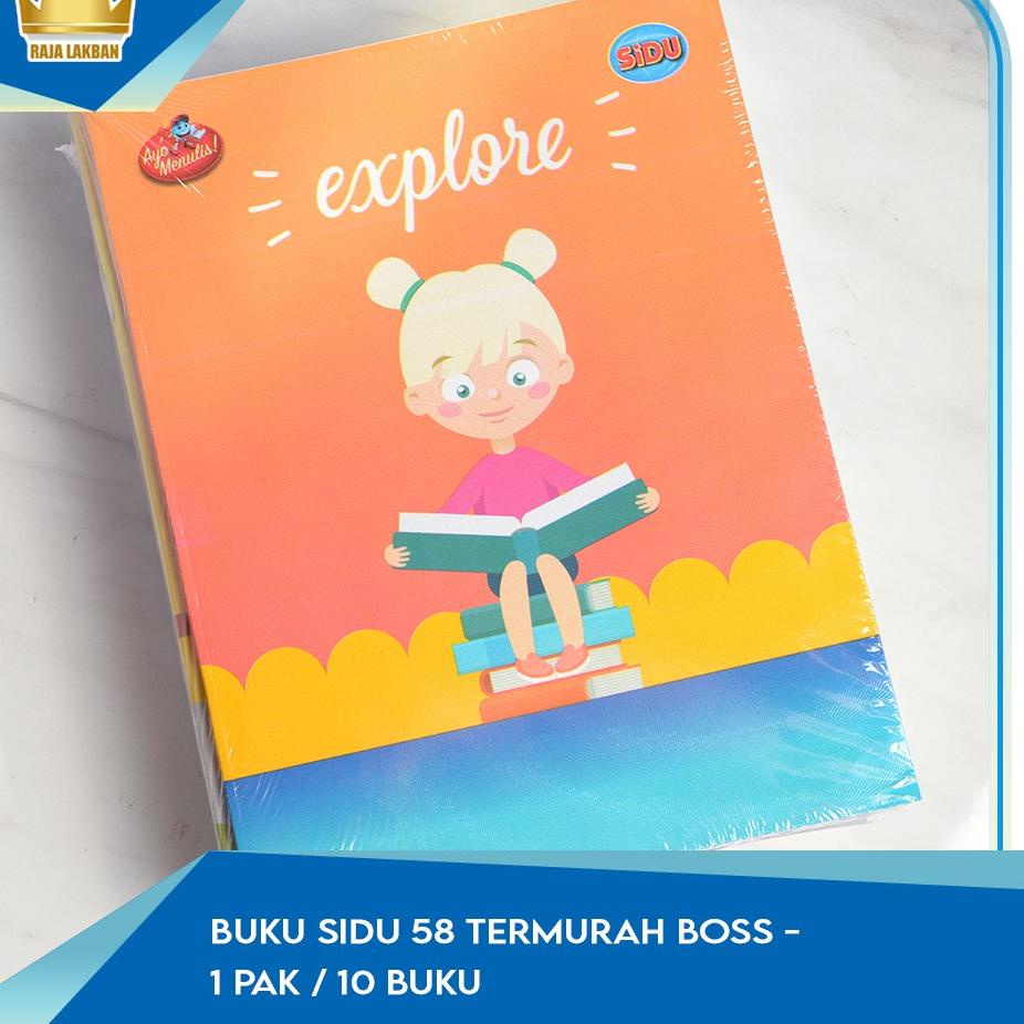 

Serbu Grosir Buku Sidu 58 Termurah Boss - 1 Pak / 10 Buku
