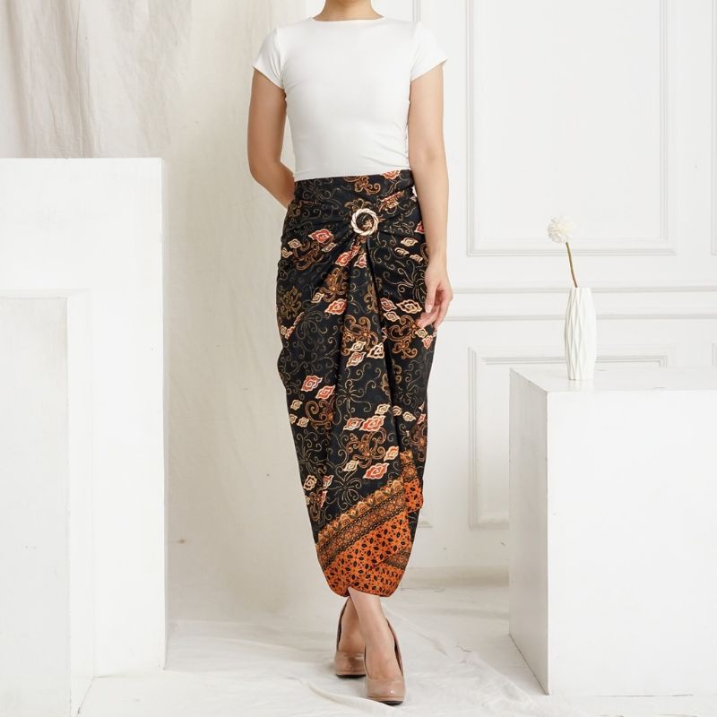 Melia Kebaya - Rok Lilit Batik Premium / Rok Batik Modern / Rok Lilit Free Ring