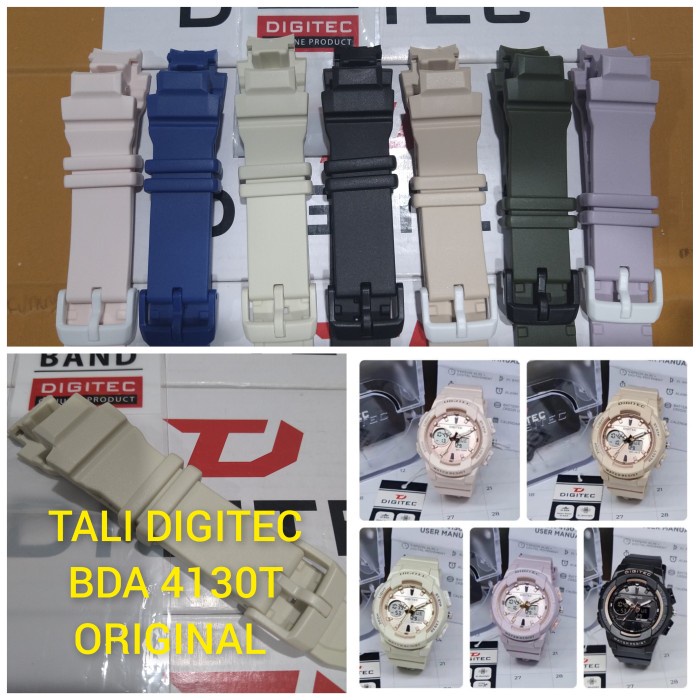 Terlaris Tali Jam Tangan Digitec Bda 4130T Original