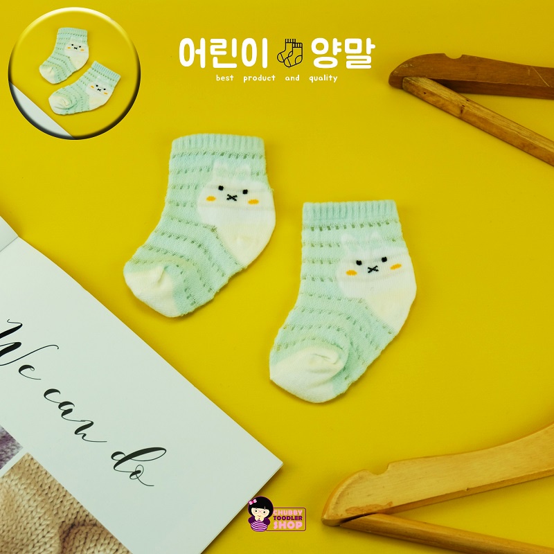 Minipetite SC2144 Kaus kaos kaki bayi anak katun lembut balita import Jepang japan lucu murah anak usia 0 - 1 tahun