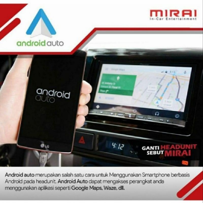 HEAD UNIT ANDROID MIRAI 9032VC YARIS LAMA