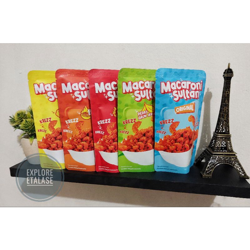 

❤Explore❤ GROSIR 15 PCS MACARONI SULTAN 50 gram || keripik macaroni || macaroni kering || macaroni goreng || macaroni