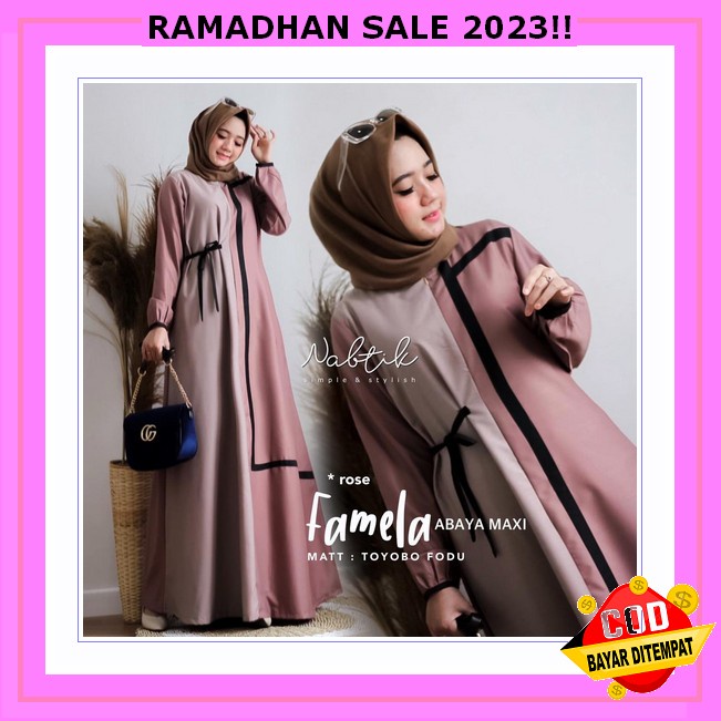 Kaftan Lebaran 2023 Erin Kaftan Gamis Kaftan Wanita Model 2023Terbaru Kaftan Bahan Crinkel Airflow M