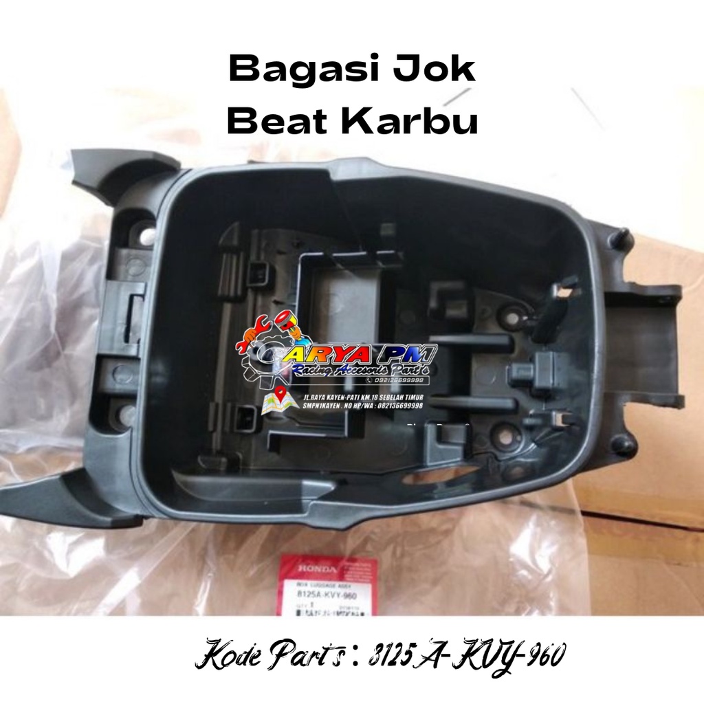 Box Bagasi Beat Karbu (2008-2012) Original AHM 8125AKVY960