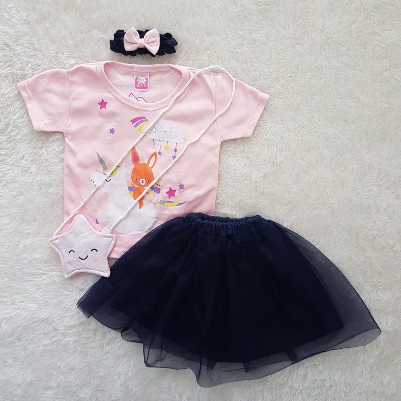 Baju Bayi Star Unicorn set