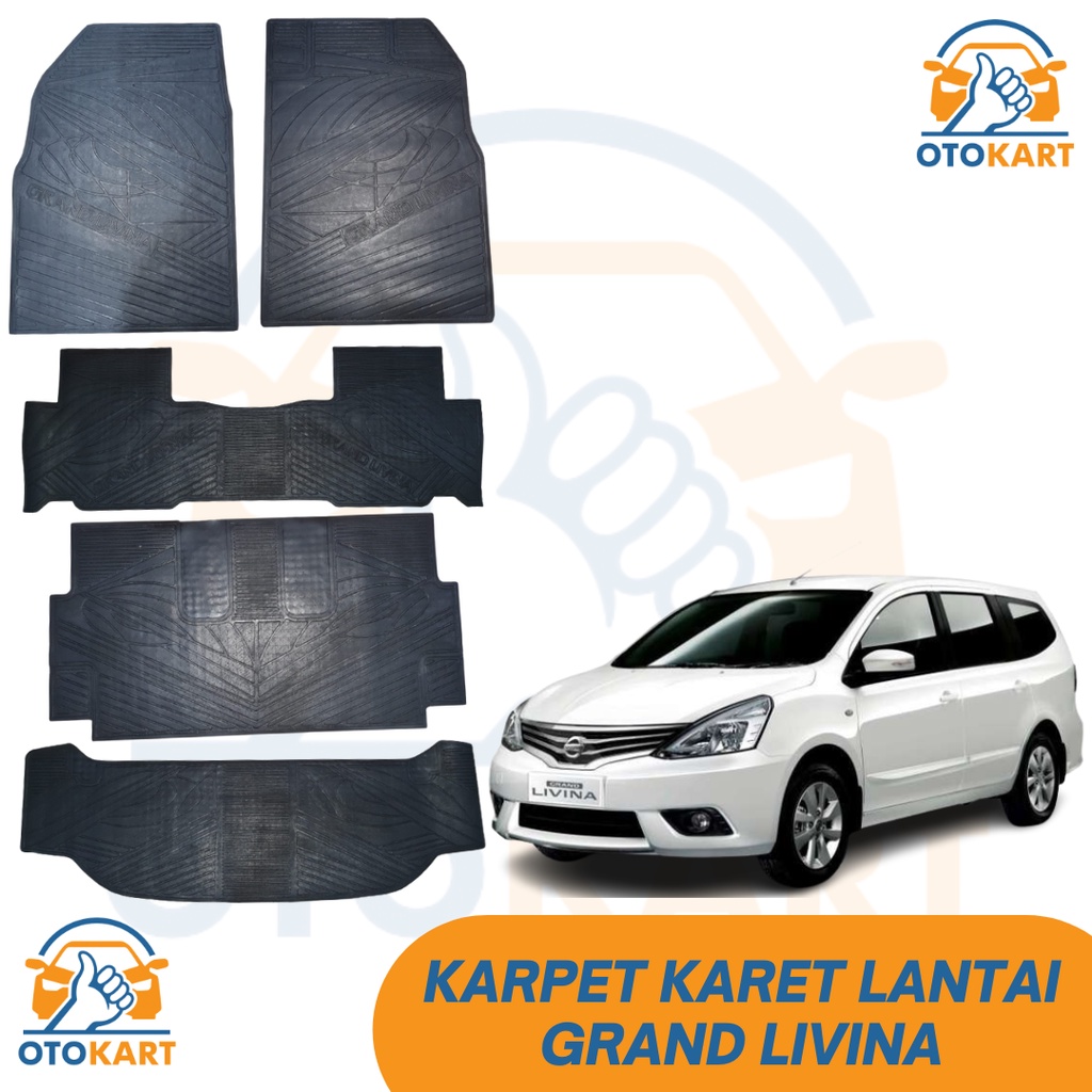 Jual Karpet Lantai Karet Grand Livina Karpet Karet Mobil Grand Livina Karpet Grand Livina