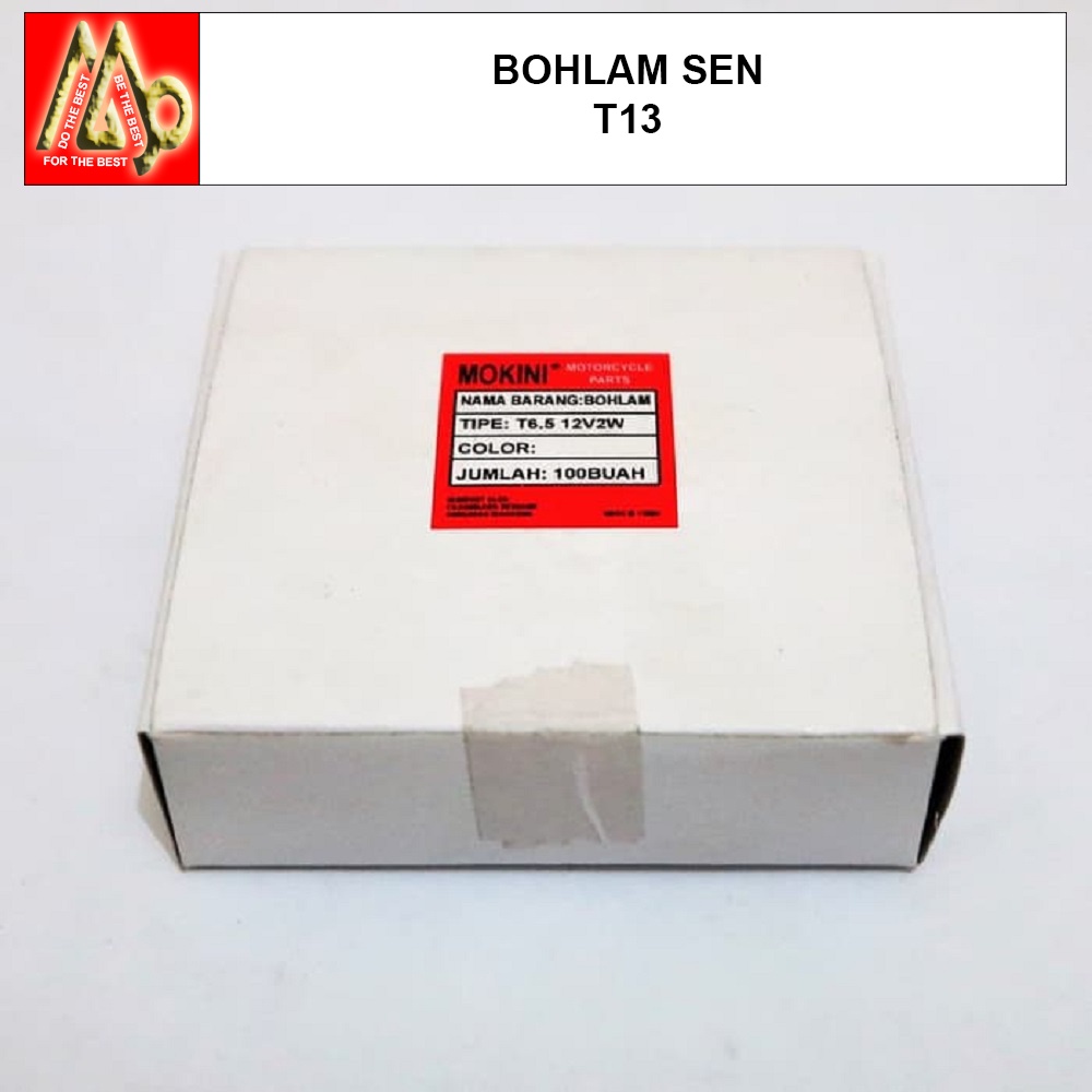 T13 / Bohlam Sen 12V / BENING / BIRU / MERAH / ORANGE / TW