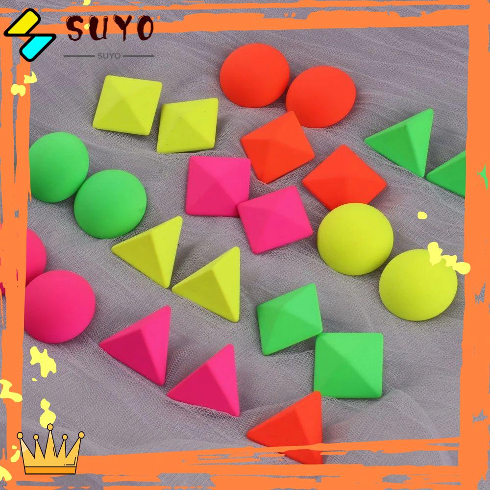 Suyo Anting Geometris Hadiah Natal Perhiasan Pesona Anting Bulat Maw