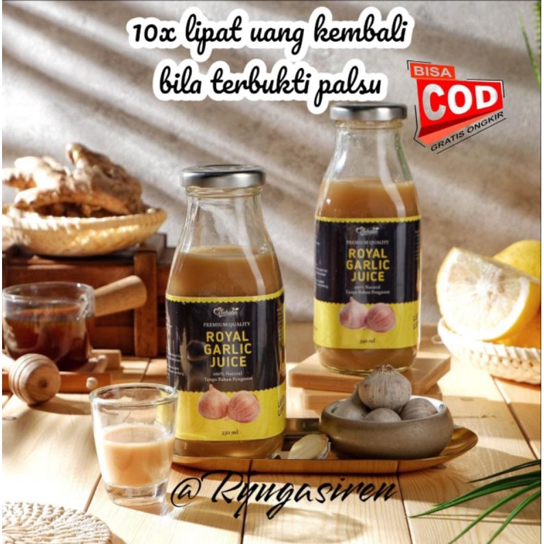 jus bawang putih tunggal / bawang putih tunggal untuk obat